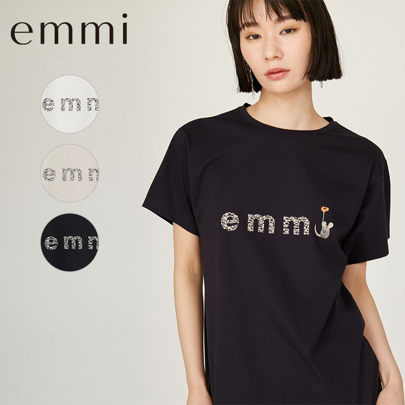 エミ レオレオニ emmiロゴグラフィックTシャツ 13WCT254009