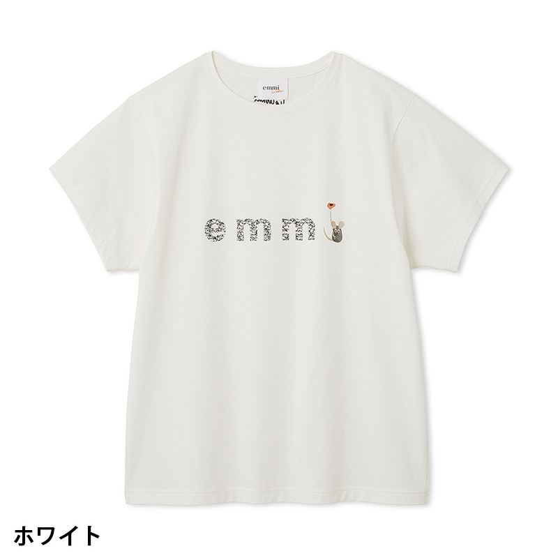 エミ レオレオニ emmiロゴグラフィックTシャツ 13WCT254009