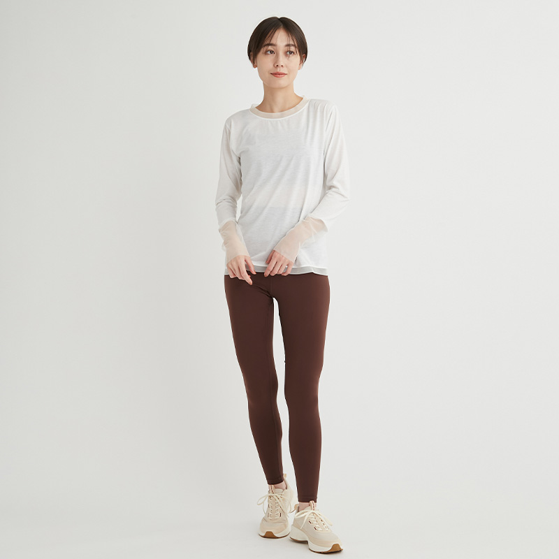 emmi yoga エミ ヨガウェア 上下セット トップス　レギンス　新品 emmi yoga（エミヨガ） セール エミ emmi ヨガ ヨガウェア ボトムス