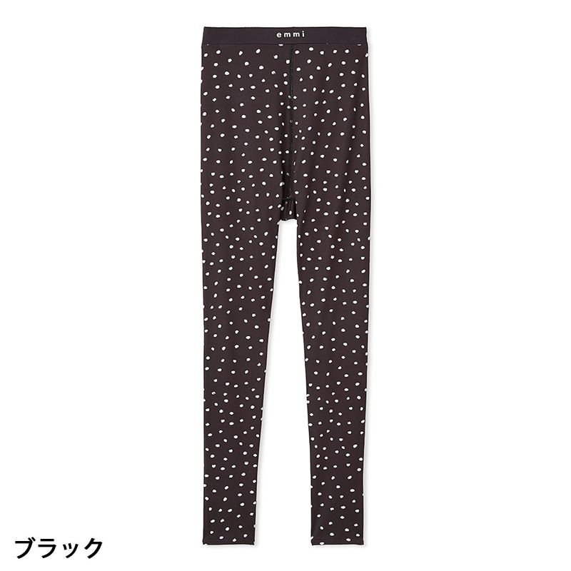 emmi yoga エミ セール ヨガ ヨガウェア ボトムス ドット柄
