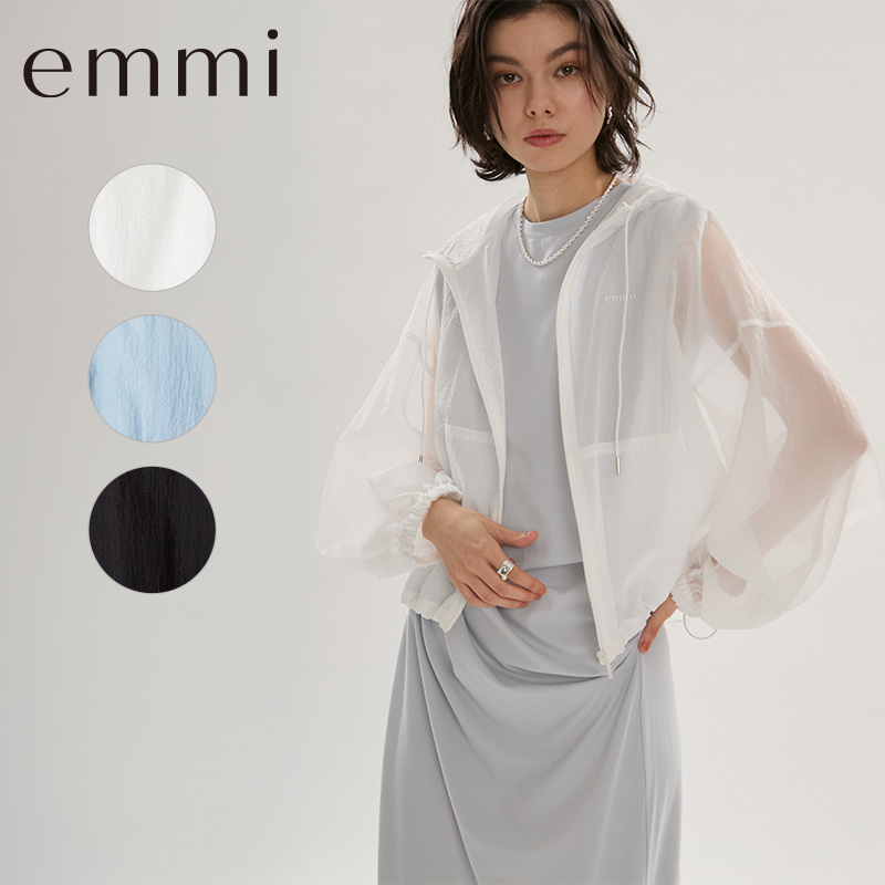 emmi エミ アウター シアーナイロンブルゾン 13WFJ262075 2026SS 春 夏