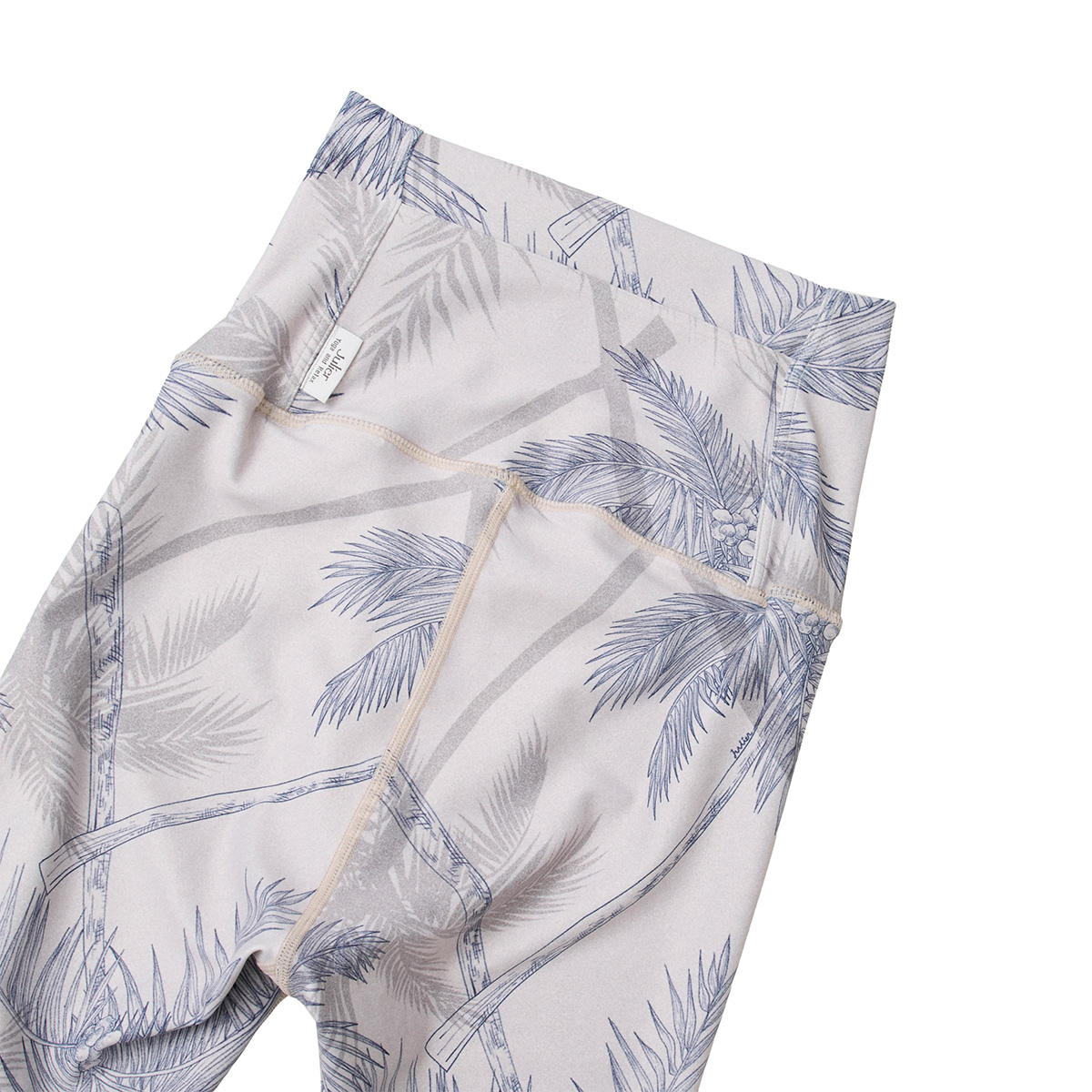 Julier ジュリエ ヨガウェア palm treeプリントスーパーハイレギンス B1962JUP030