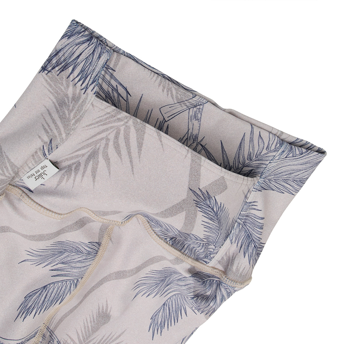 Julier ジュリエ ヨガウェア palm treeプリントスーパーハイレギンス B1962JUP030