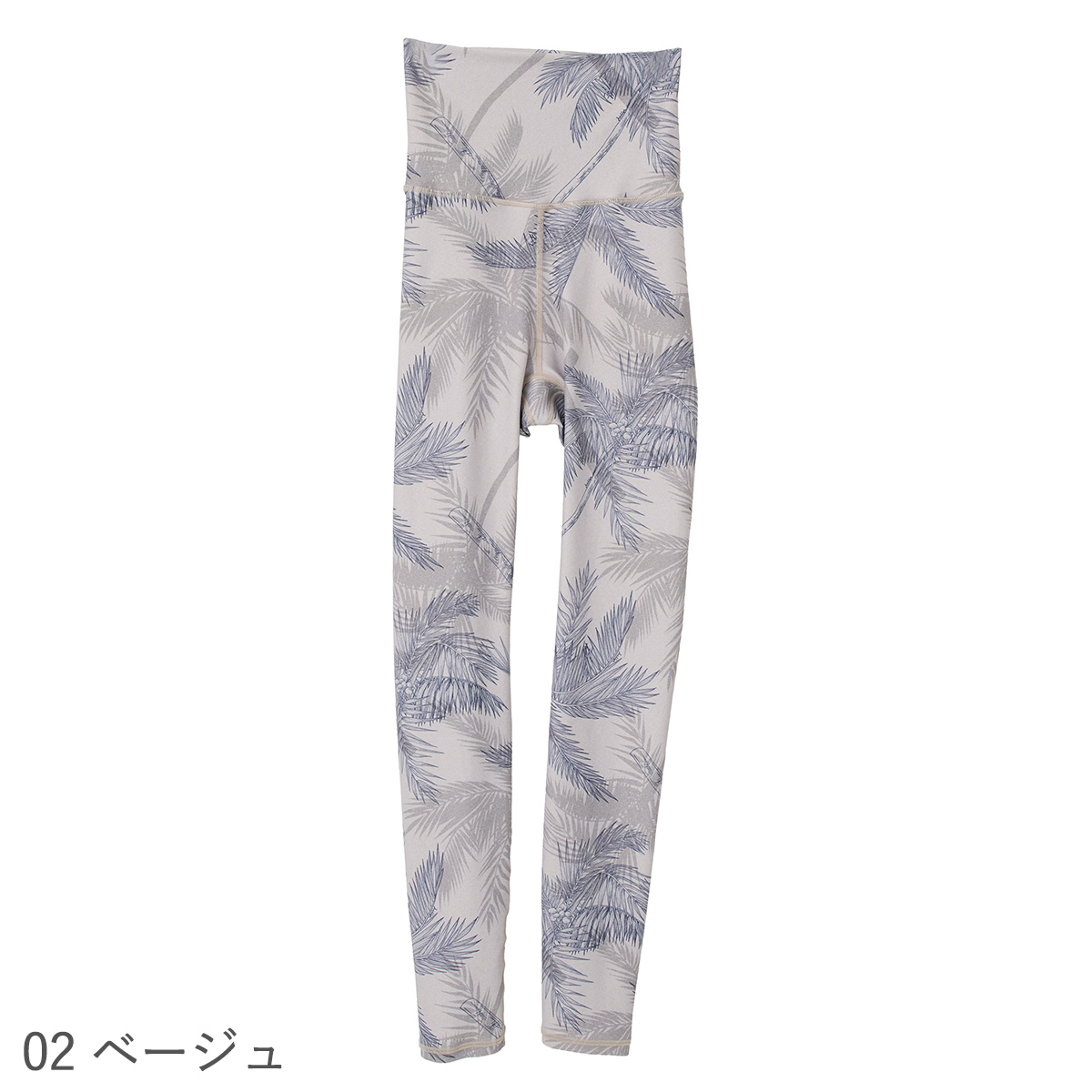 Julier ジュリエ ヨガウェア palm treeプリントスーパーハイレギンス B1962JUP030