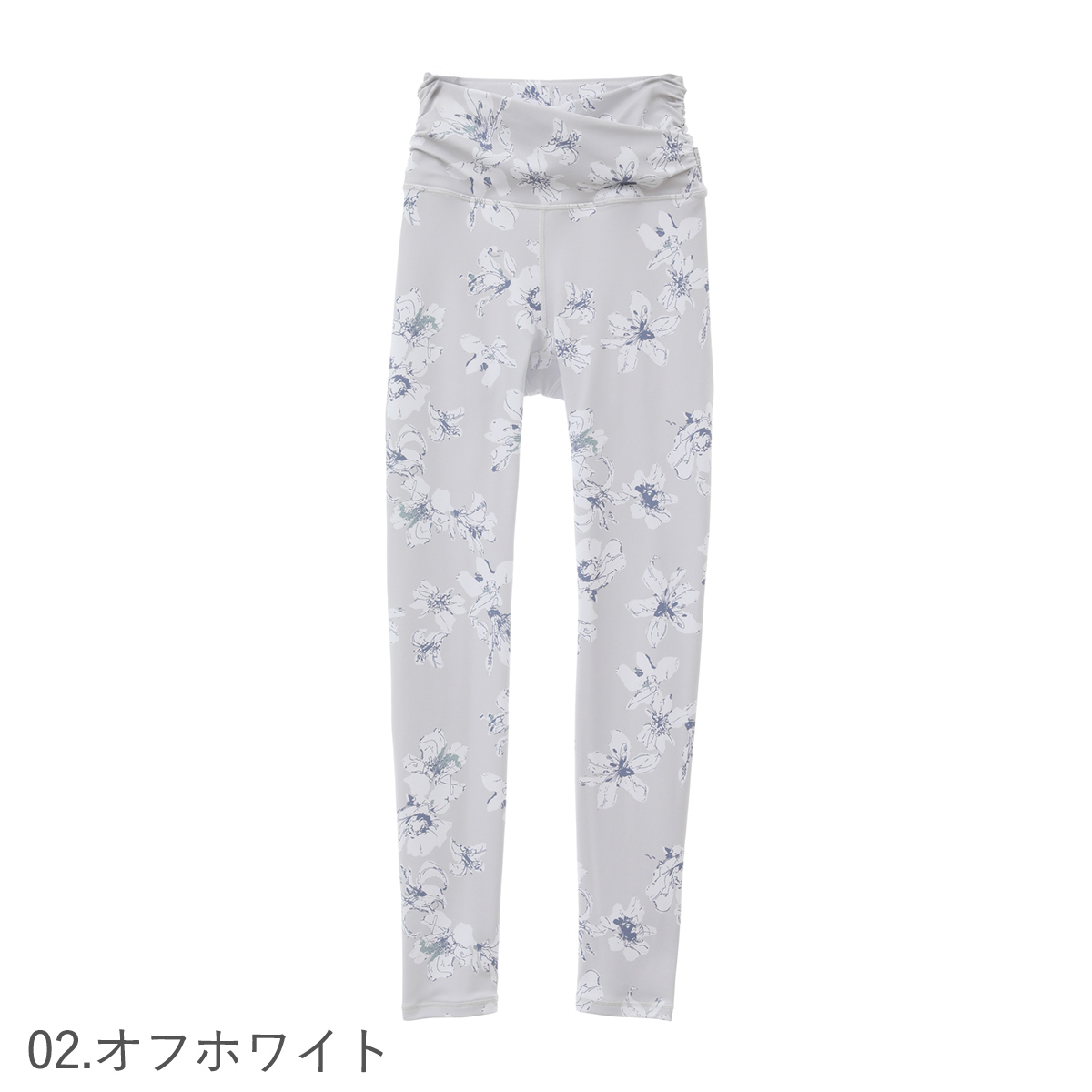 ジュリエ セール ヨガウェア ボトムス Beigeflowerプリントクロスレギンス B1943JUP019 2024AW 秋冬 スポーツウェア 水陸両用 吸汗速乾 送料無料 | Julier | 02