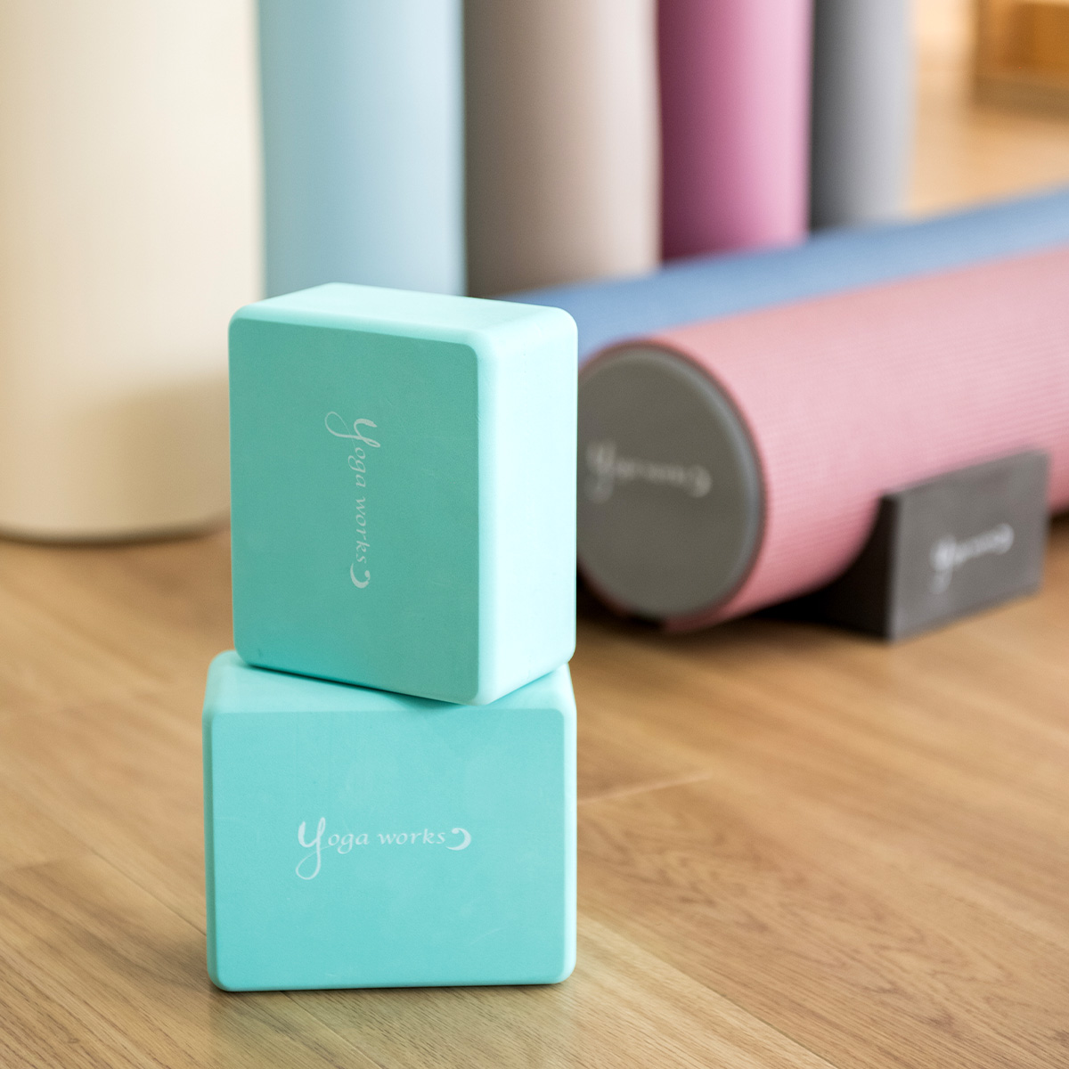 yogaworks ヨガワークス ヨガブロック ヨガ ブロック プロップス