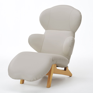 HUG LOUNGE CHAIR ハグラウンジチェア：ノルディックブラック （HUGHAPPY リクライニングチェア オットマン一体 パーソナルチェア  オットマン一体型 ） : hf-lw2-nbk : STYLE motif - 通販 - Yahoo!ショッピング