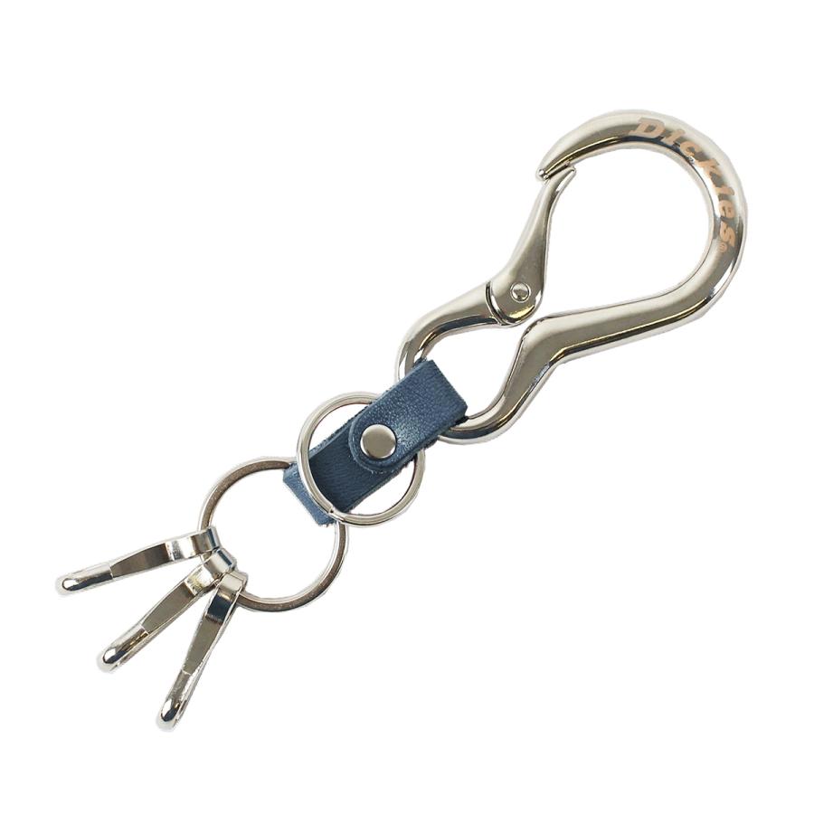 キーホルダー カラビナ メンズ Dickies ディッキーズ ホルダー キーリング 軽量 レディース カラビナキーホルダー 本革 レザー 鍵 スマートキー フック 日本製 | Dickies | 05