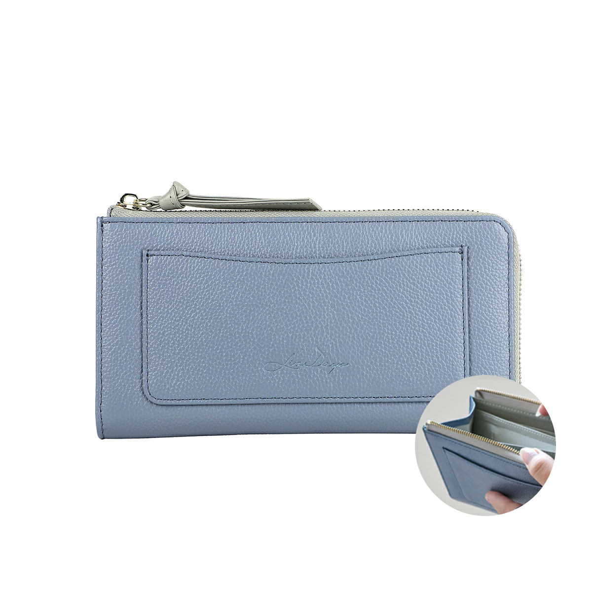 長財布 本革 レディース 財布 小さめ 薄型 スリム カード入れ 小銭入れ