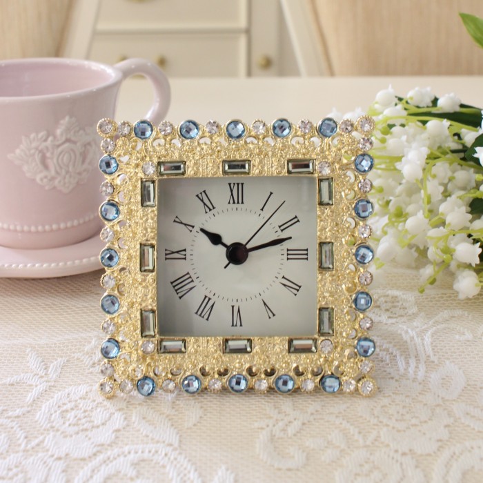 アンティーク調 ロココ調 手巻き 置時計 アンティーク調 ロココ調 手巻き 置時計