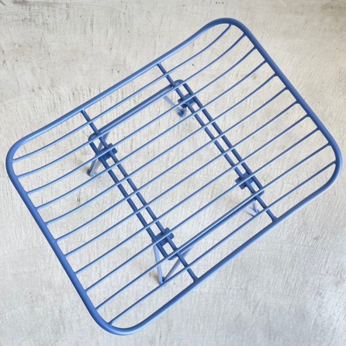 サイドテーブル スチール ブルー スツール おしゃれ フォルジスツール