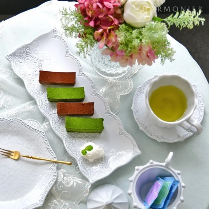 レクタングル プレート 横長プレート ラセラミカ イタリア レクト