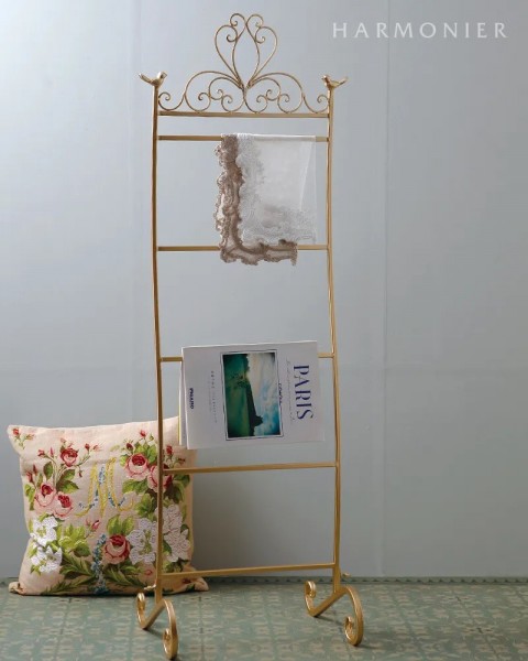 傘立て アンブレラスタンド ゴールド アイアン 金属 スリム オーバル