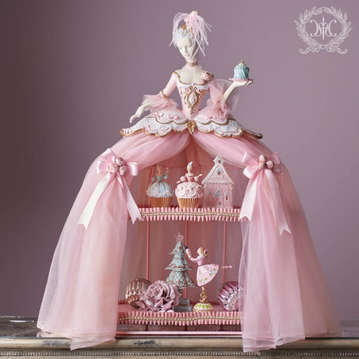 ラック　什器　ドールハウス（ロココ調） ラック 什器 ドールハウス（ロココ調） ラック 什器 ドールハウス