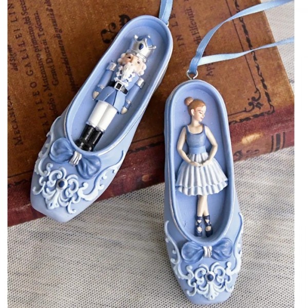 SALE20%OFF) クリスマス オーナメント ロッキングホース 馬 ブルー 壁