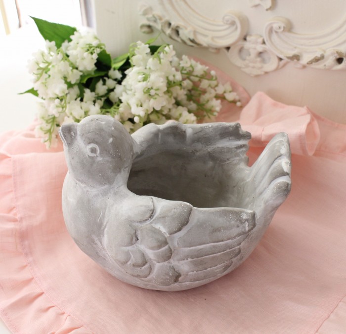 マチルド・エム　大きな振り子の時計　フランス　鳥カゴ ローズ 小鳥 マチルド・エム 大きな振り子の時計 フランス 鳥カゴ ローズ