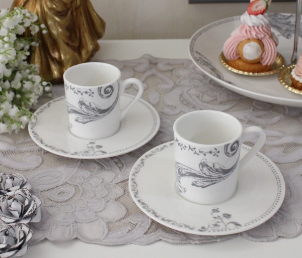 カップ＆ソーサー フランス ティーカップ ギフト 2点セット