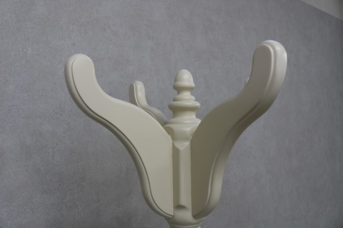 ポールハンガー　アンティーク調　ヨーロピアン風　ロココ調　レトロ　コート掛け ポールハンガー コートハンガー コート掛け ハンガーラック フルール