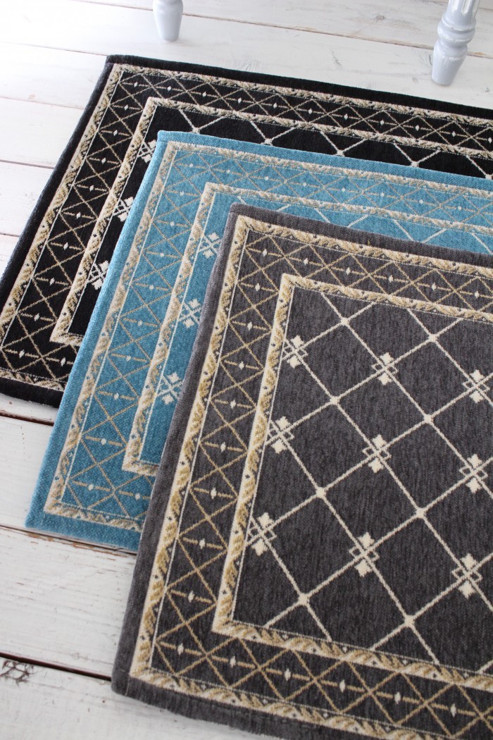 New Yorkラグマット 新品 the Apartment 吉祥寺 blue Lottery Rug ラグ マット new
