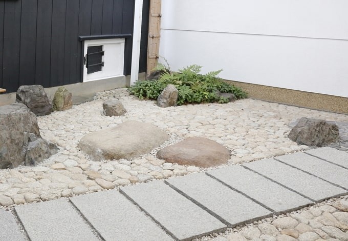 御影石 ピンク御影 敷石 飛び石 踏石 日本庭園 庭石 - 兵庫県のその他