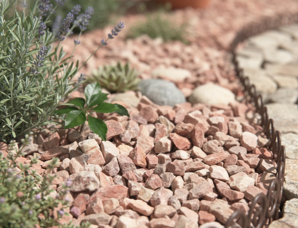 砂利 玉石 洋風 庭 砂利 砕石