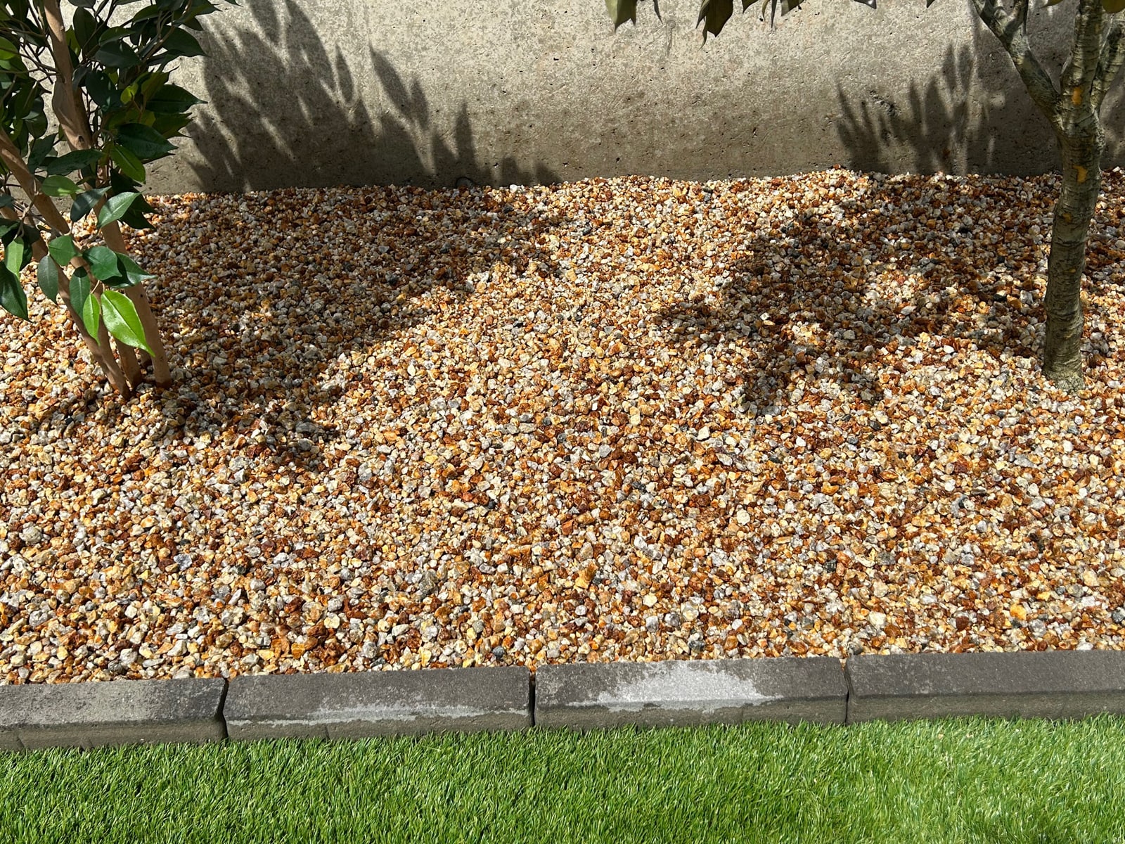 砂利 玉石 洋風 庭 砂利 砕石