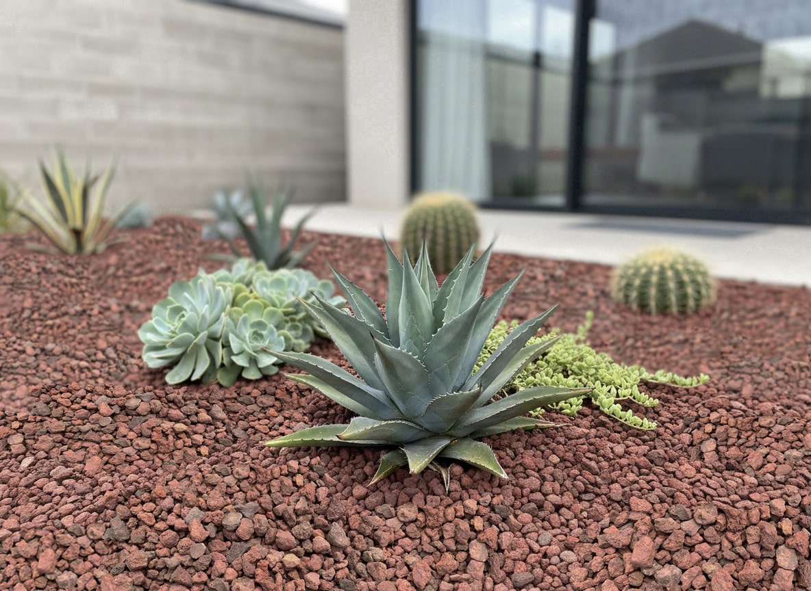 砂利 玉石 洋風 庭 砂利 砕石