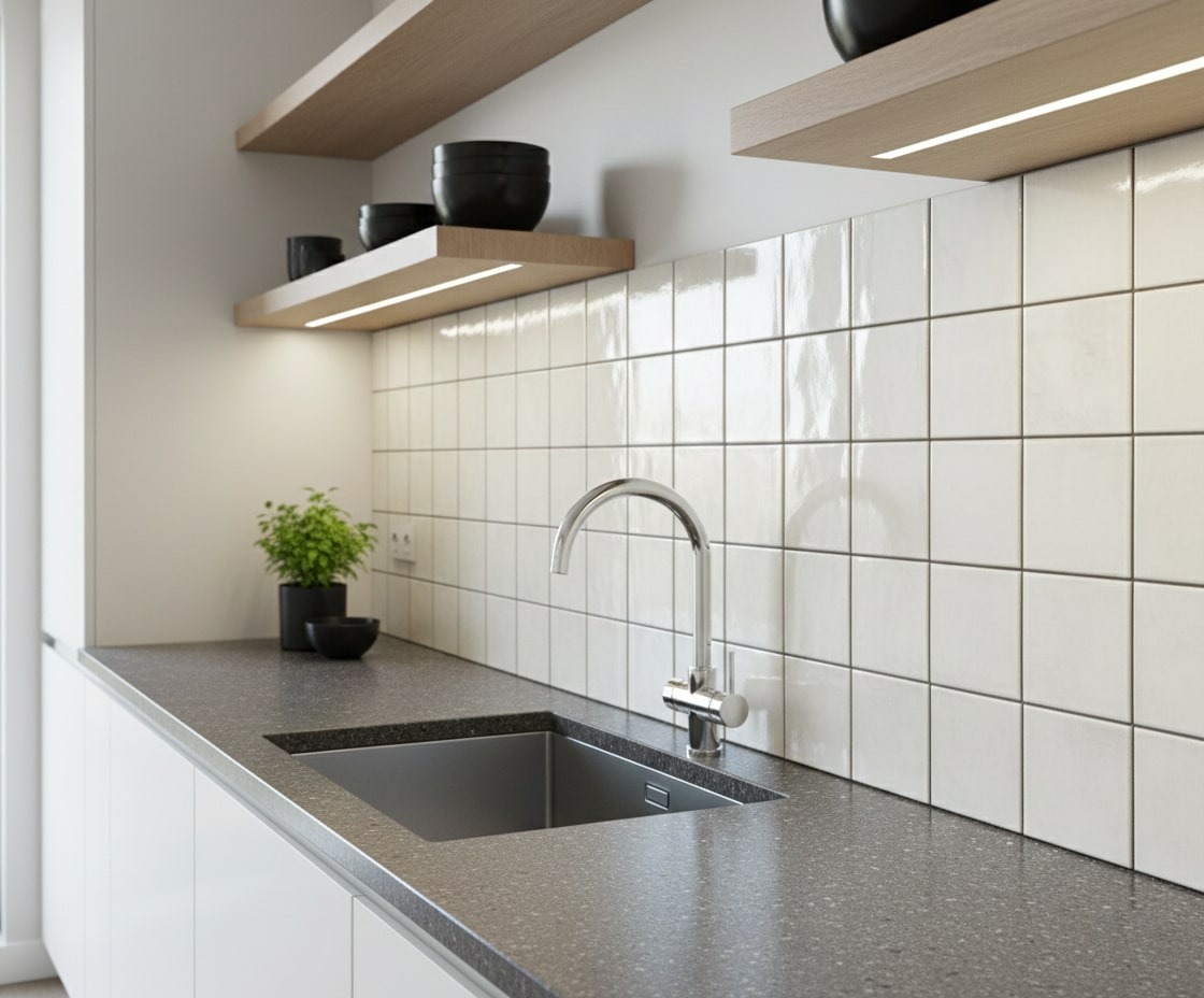 タイル 壁 内装 アンティックホワイト 150角 44枚 1平米入 レトロ