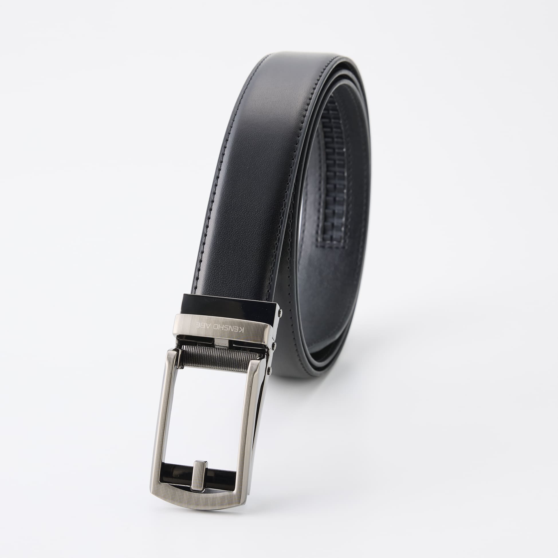 ベルト メンズ 穴なし 穴レス 無段階 メンズベルト カジュアル ビジネス スーツ ゴルフ オートロック フリーサイズ プレゼント 父の日 宅配便送料無料 |  | 01