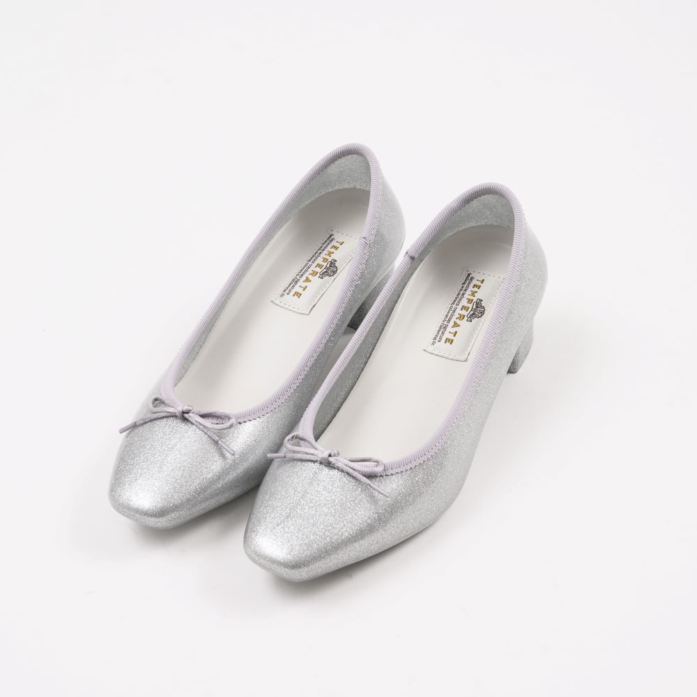 TEMPERATE テンパレイト レイン シューズ 雨の日 ヒールパンプス 晴雨兼用 レディース 靴 小粒パール 防水 デイリー 通勤 通学 爆買 イベント | TEMPERATE | 02