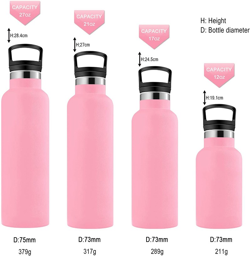 【おしゃれ】 ウンセン サーモス 魔法瓶 保温水筒 マグボトル ミニ水筒 ins風 直飲み 小型 安全 車載保温ボトル 真空断熱 カップ 漏れ防止 おしゃれ シンプル 携帯便利 簡約 かわいい 320ml 少女用 ピンク