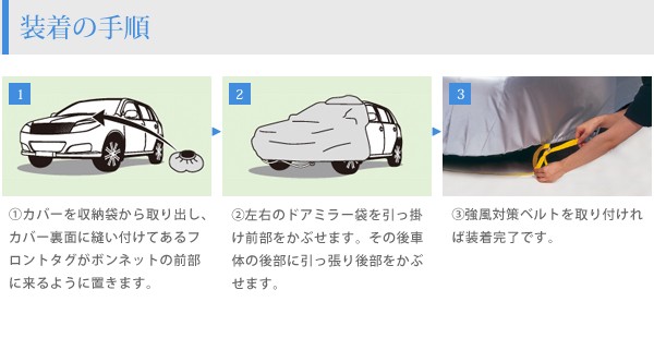日本製 アラデン 自動車用ボディーカバー 防炎ボディーカバー BB-N72