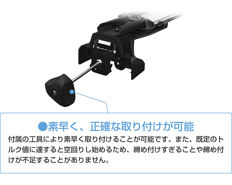 木造 THULE スーリー TH7207 ウイングエッジバー - 通販