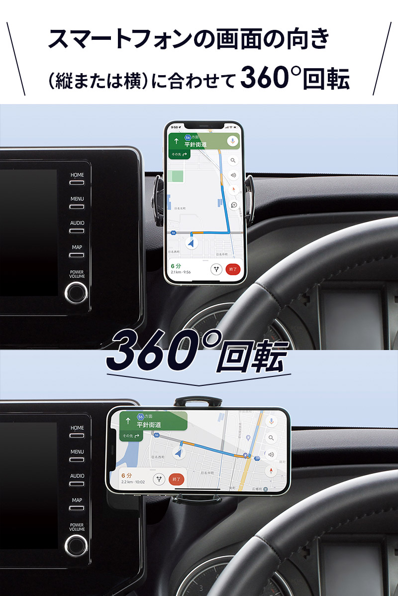 80系 ハリアー専用 新型 スマートフォンホルダー SY-HR17 車