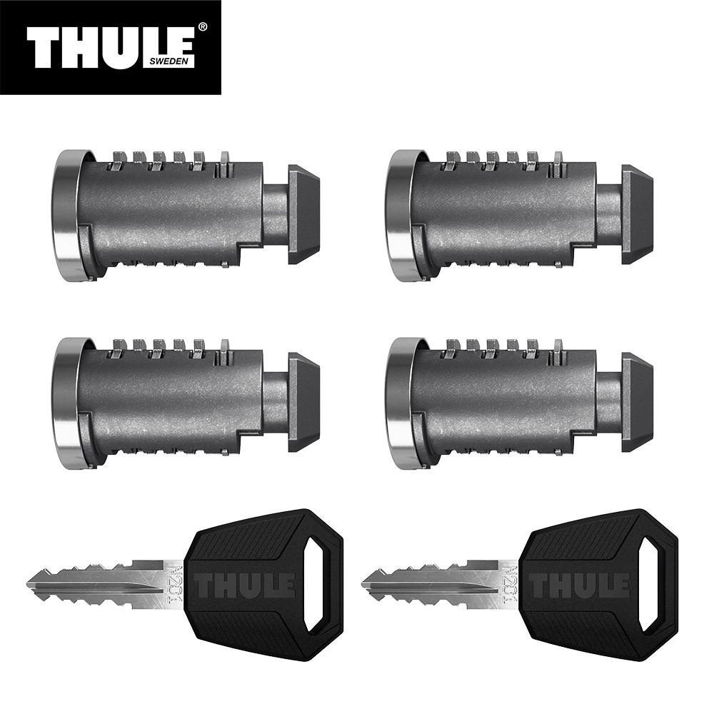 Thule（スーリー） ワンキーシステム TH4504 ロックシリンダー4個 