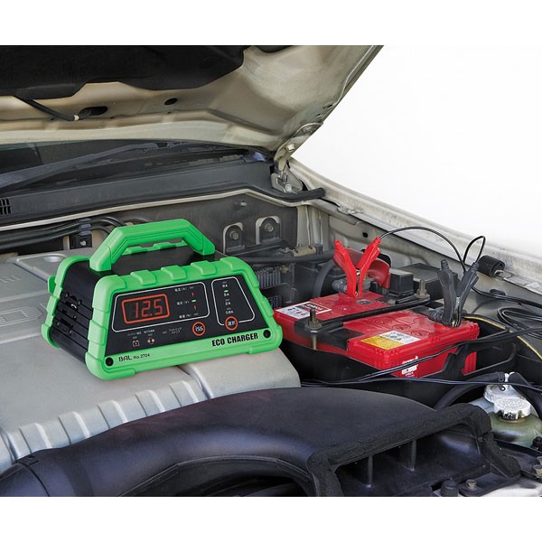 大橋産業 BAL 12Vバッテリー専用充電器 ECO CHARGER エコチャージャー