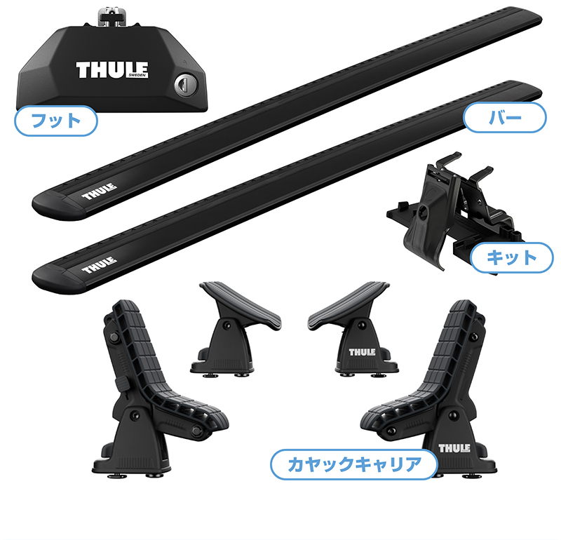 THULE スーリー レガシィ・アウトバック（BS9）専用ベースキャリア 