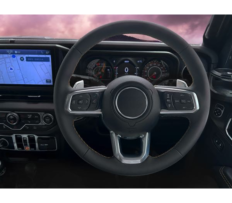 AZUTO ジープ ラングラー（JL/JT型）専用 パドルスイッチ シルバー MHG