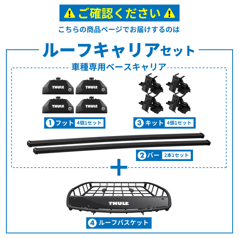 THULE スーリー CX-8（ダイレクトルーフレール付き H29/12〜 KG2P