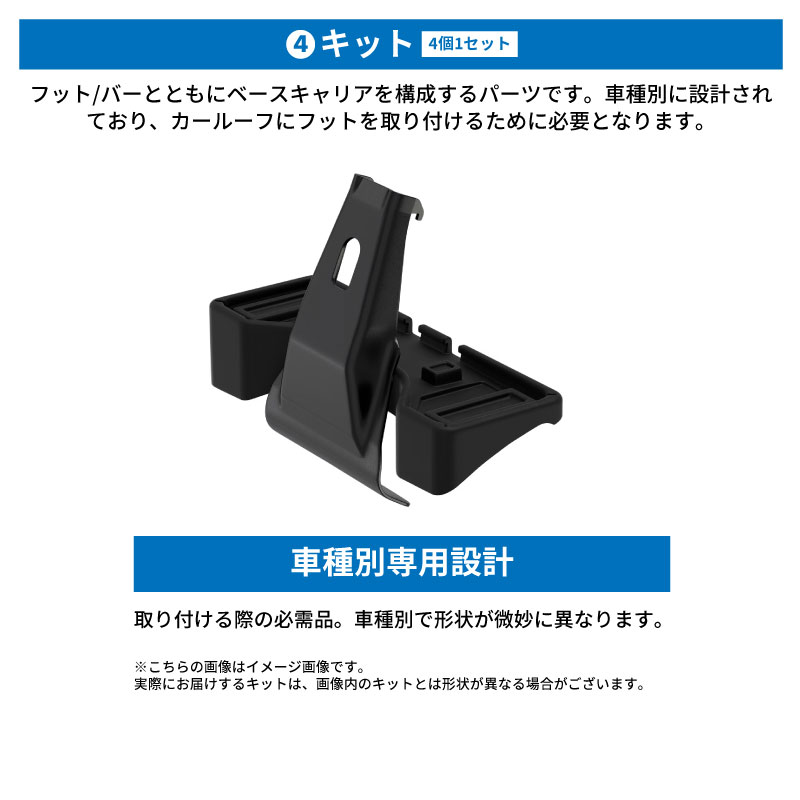 THULE スーリー プロボックス 160系 ルーフラックセット ルーフ