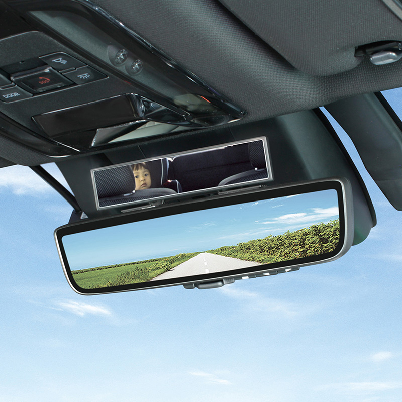 ヤック スリムサポートミラー ZE64 後部座席を確認 デジタルインナー