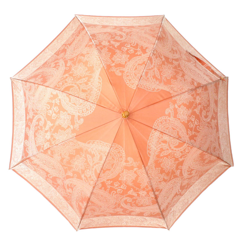 槇田商店 高級長傘【kirie】晴雨兼用傘 防撥水 甲州織物 持ち手