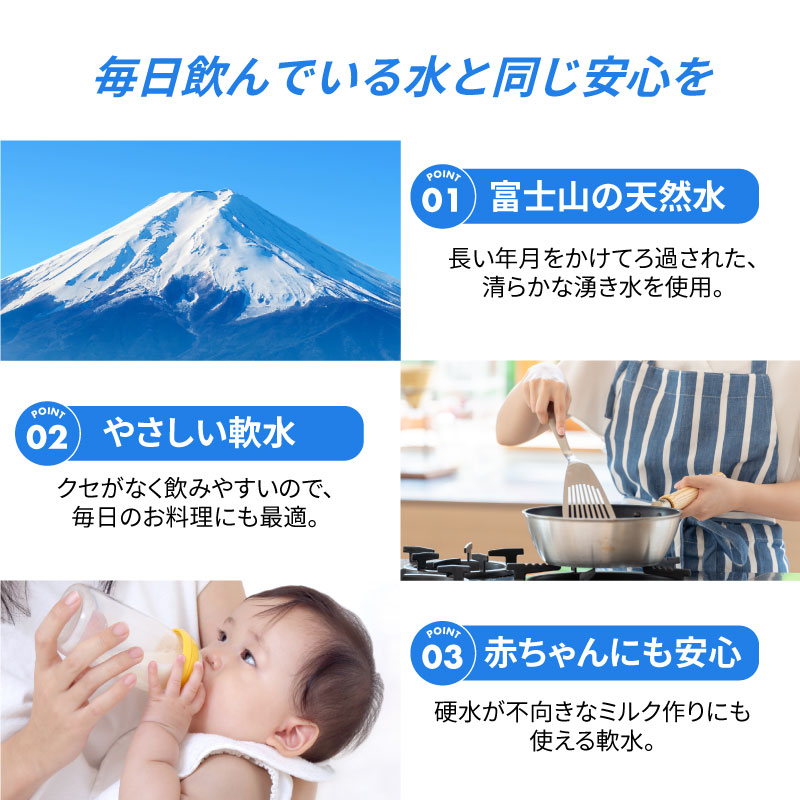 5年保存可能】非常用飲料水 富士山麓の保存水 1.5L 8本入り 10ケース