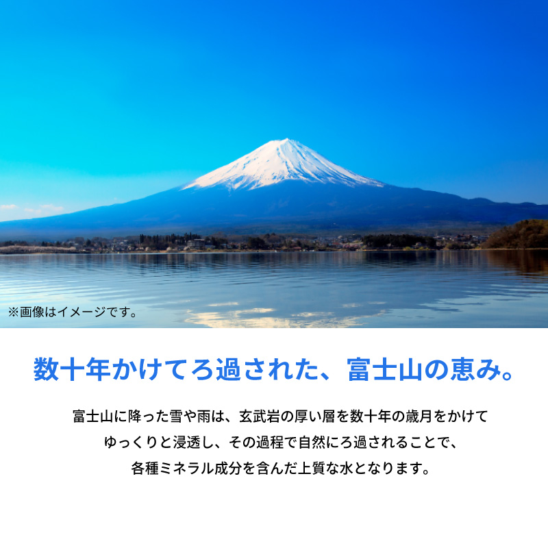 ミネラルウォーター 富士山麓四季の水 2L×6本 まろやかでおいしい 飲料