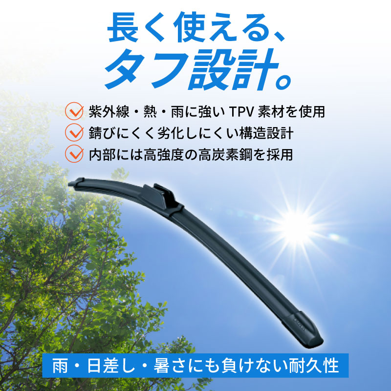雨用ワイパー ハリアー 80系 ワイパーブレード PIAA フロント 左右 2本