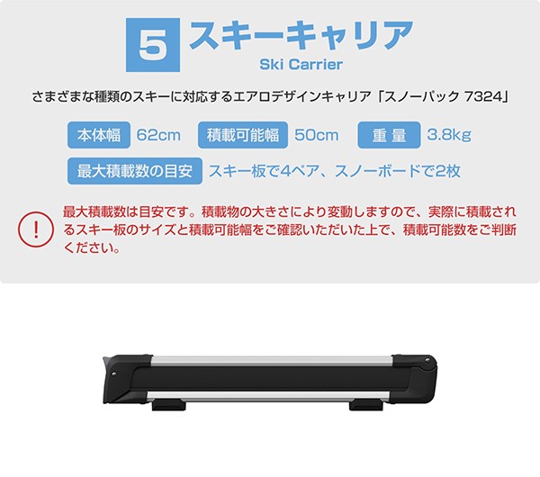 THULE（スーリー） CX-5専用ベースキャリア（フット7205+ウイングバー