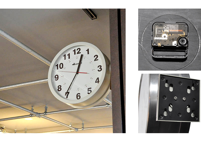 DULTON ダブルフェイスウォールクロック(大)両面時計 壁掛け時計