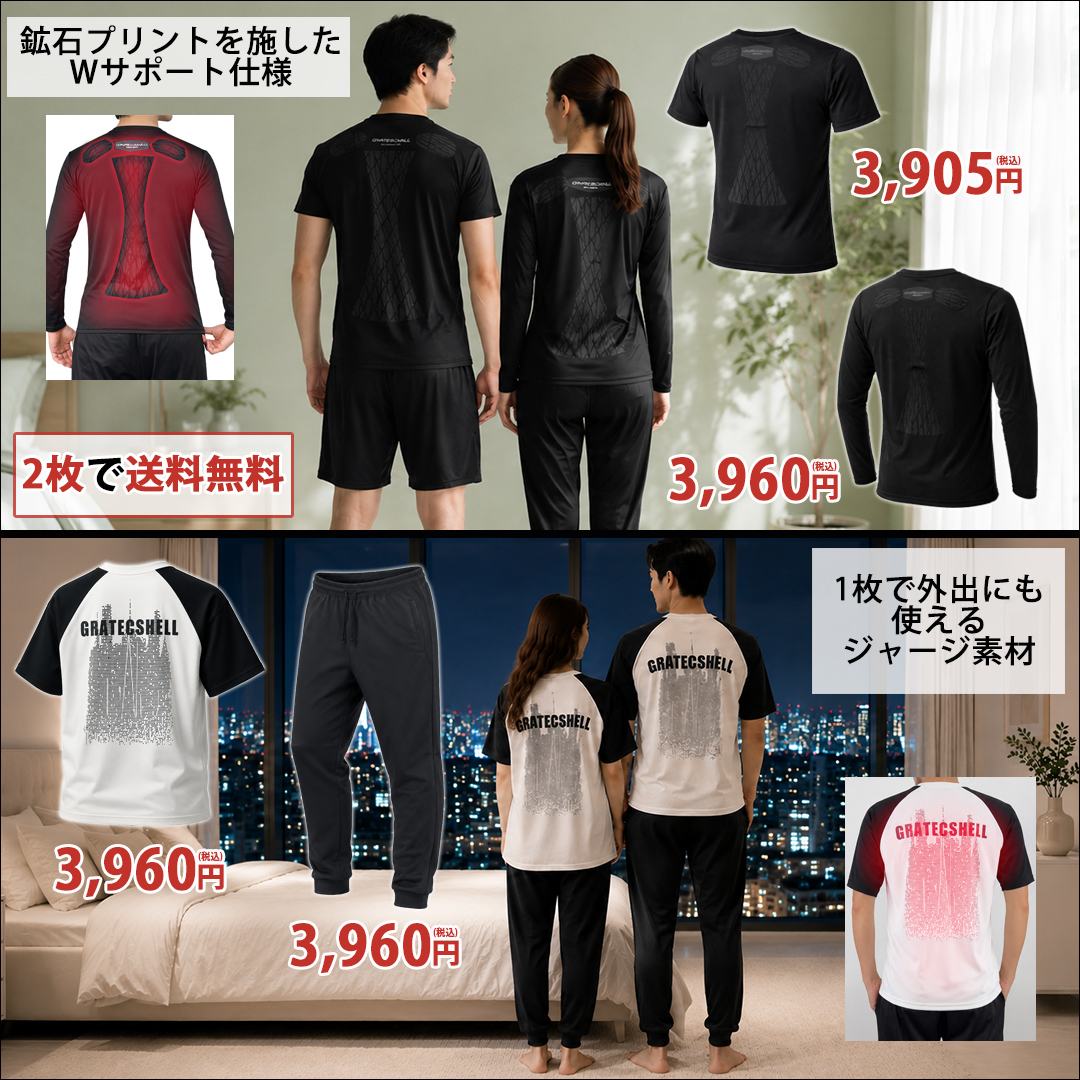 3枚以上で 送料無料 一般医療機器 リカバリーウェア 長袖 疲労回復