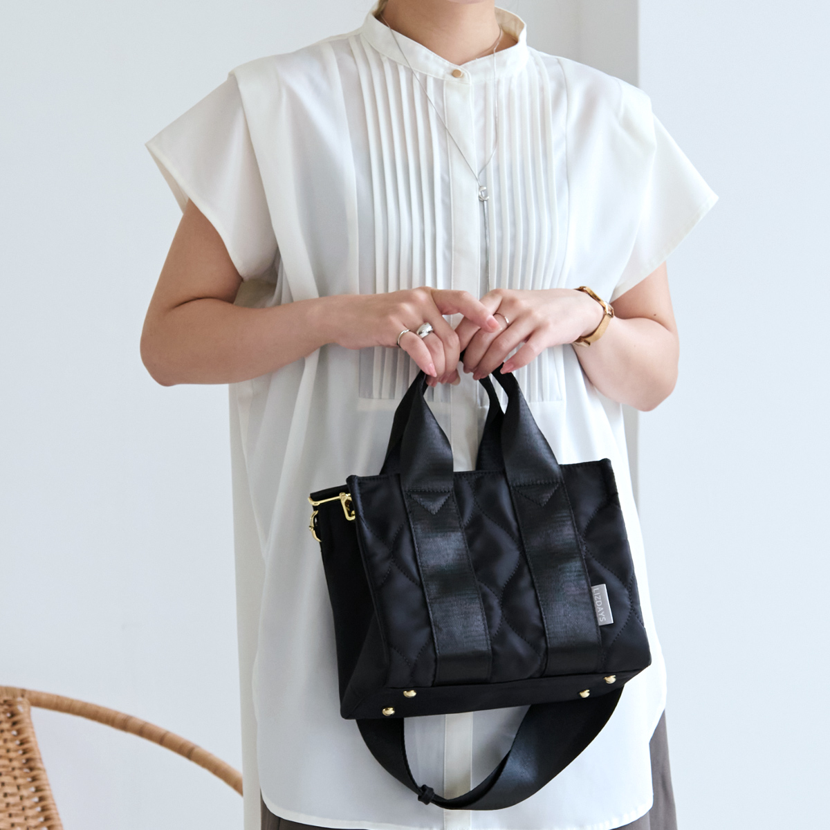 LIZDAYS（リズデイズ） トートバッグ レディース ナイロン 軽量 ミニ