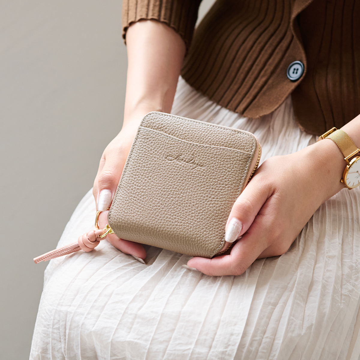 財布 二つ折り財布 レディース リズデイズ 本革 牛革 スキミング防止 RFID 磁気防止 ミニウォレット ミニ財布 LIZDAYS スタイルオンバッグ | LIZDAYS | 01